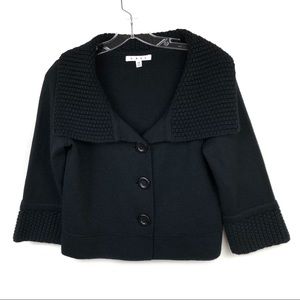 Cabi button up knit sweater